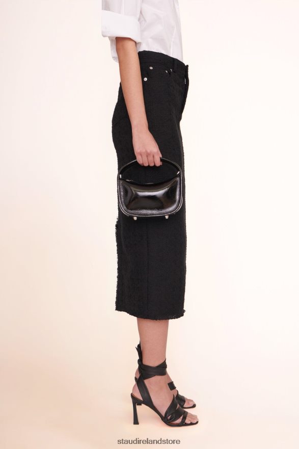 Women Accessories Black Patent STAUD VENICE CONVERTIBLE BAG H8RLPJ817