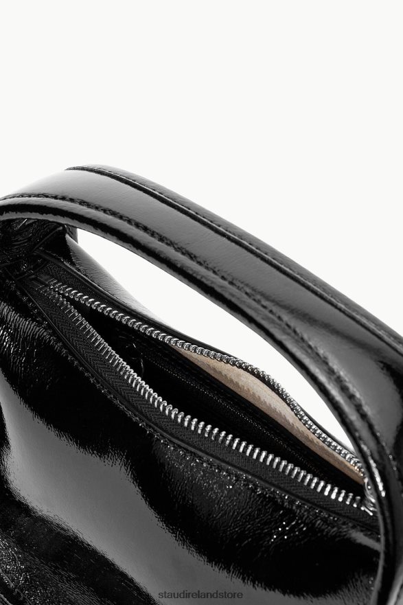 Women Accessories Black Patent STAUD VENICE CONVERTIBLE BAG H8RLPJ817