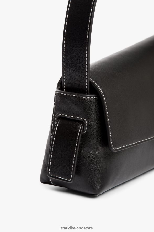 Women Accessories Black STAUD ACUTE SHOULDER BAG H8RLPJ801