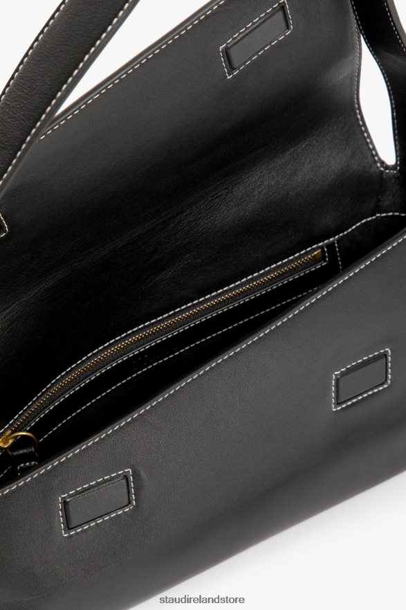 Women Accessories Black STAUD ACUTE SHOULDER BAG H8RLPJ801