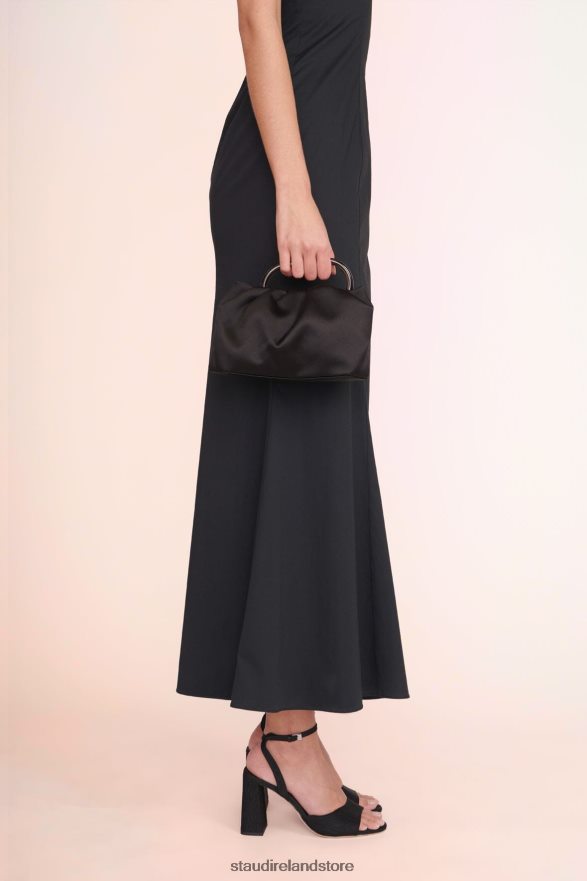 Women Accessories Black STAUD CORY BAG SATIN H8RLPJ839