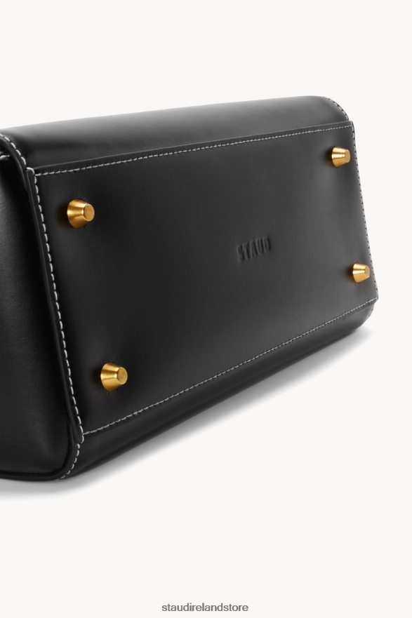 Women Accessories Black STAUD CUSTOM SHIRLEY LEATHER BAG H8RLPJ1014