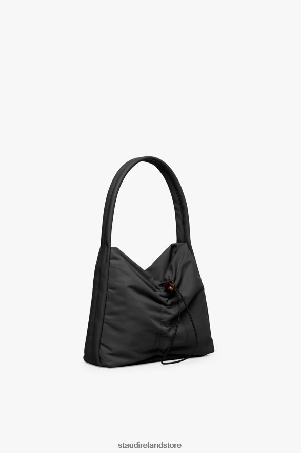 Women Accessories Black STAUD FELIX NYLON SHOULDER BAG H8RLPJ805