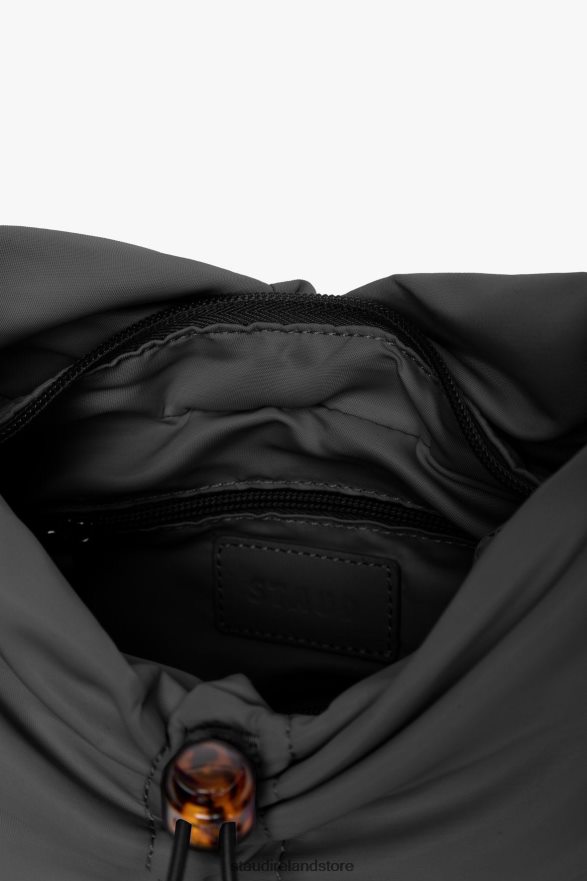 Women Accessories Black STAUD FELIX NYLON SHOULDER BAG H8RLPJ805