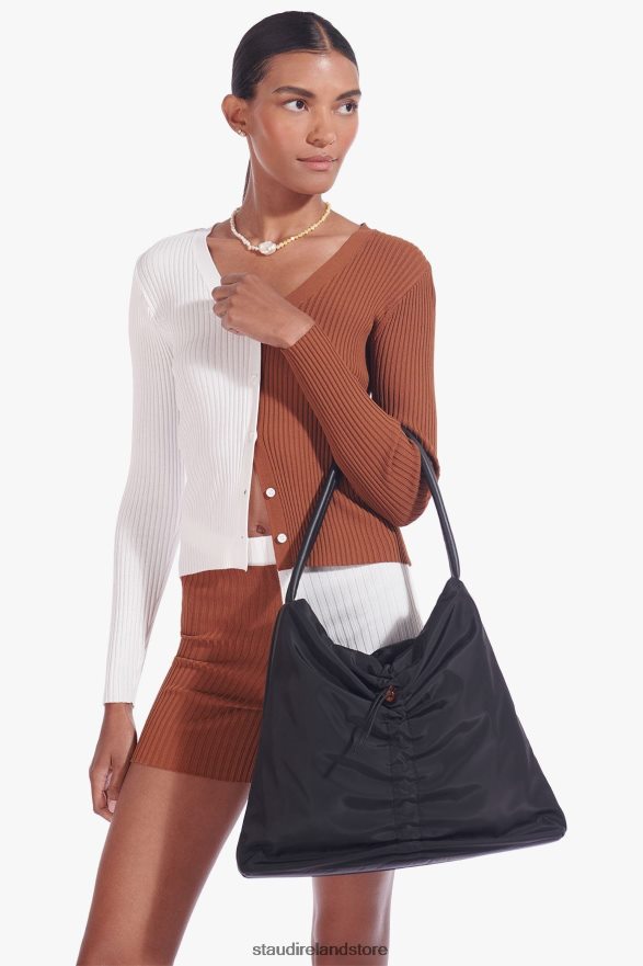 Women Accessories Black STAUD FELIX NYLON TOTE H8RLPJ850