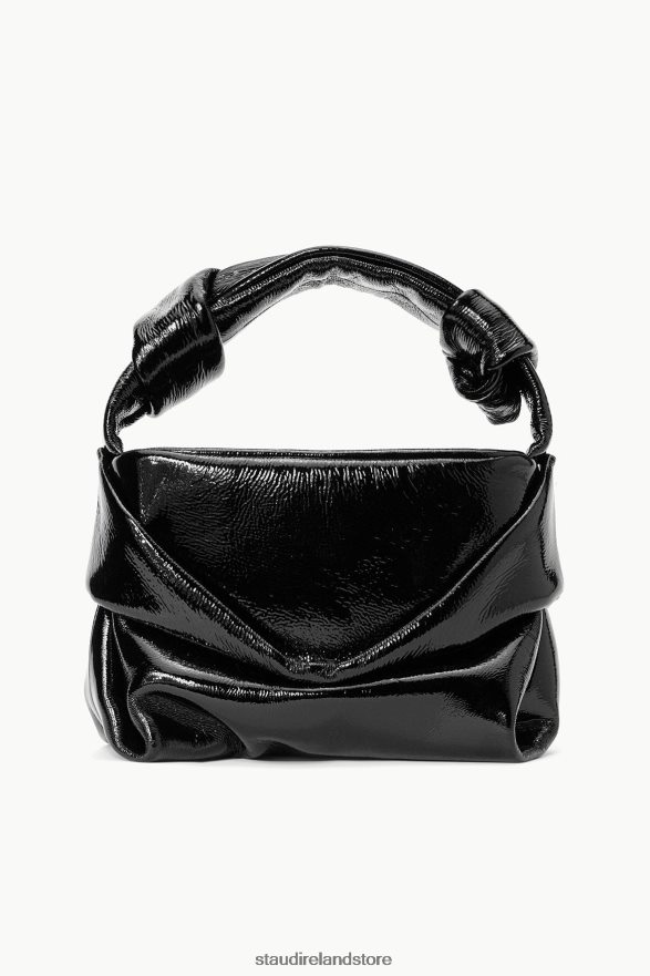 Women Accessories Black STAUD KISS BAG PATENT H8RLPJ845