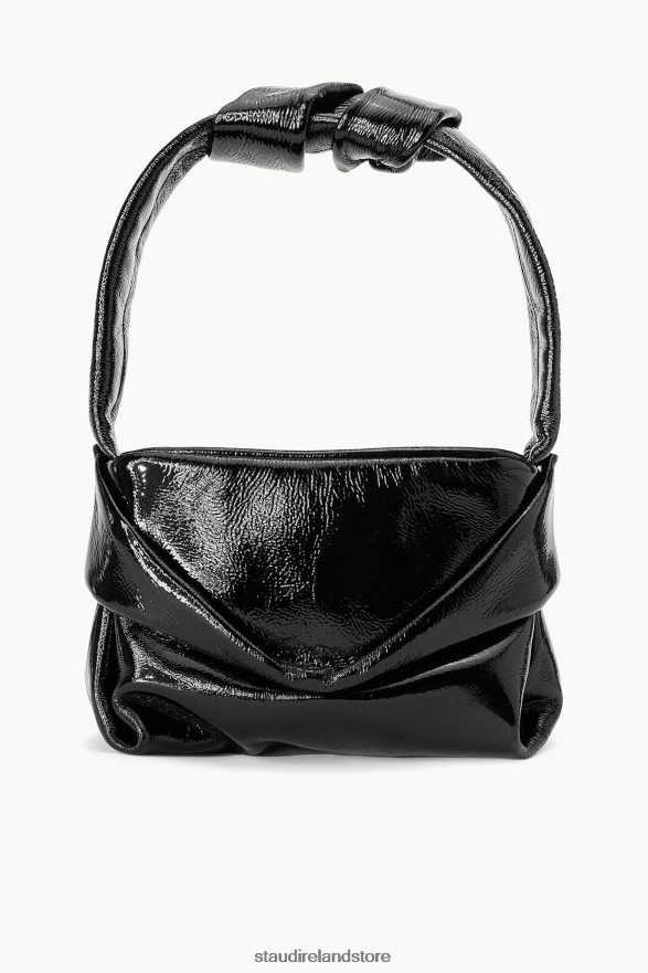 Women Accessories Black STAUD KISS BAG PATENT H8RLPJ845