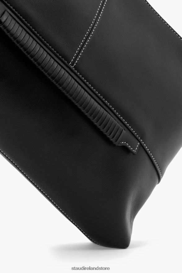 Women Accessories Black STAUD LEO CLUTCH H8RLPJ790
