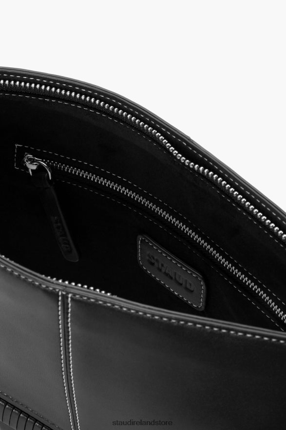 Women Accessories Black STAUD LEO CLUTCH H8RLPJ790
