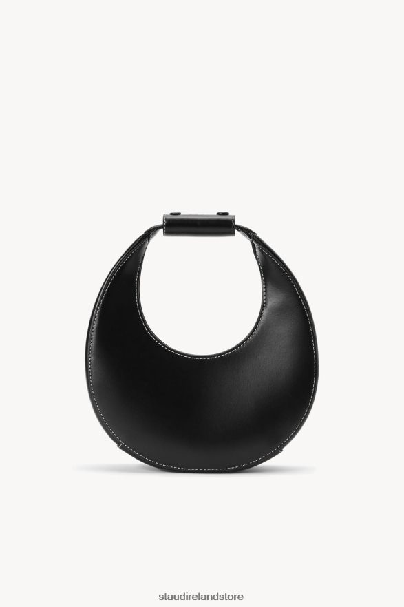 Women Accessories Black STAUD MINI MOON BAG H8RLPJ810