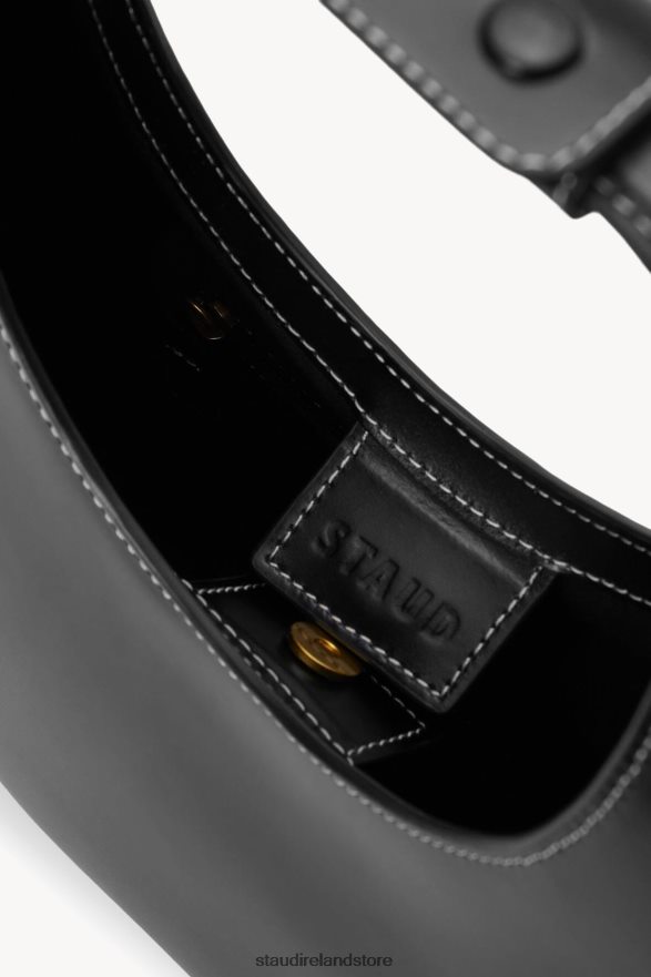 Women Accessories Black STAUD MOON BAG H8RLPJ754