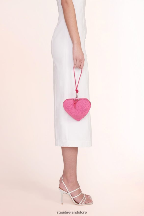 Women Accessories Blossom STAUD BEADED HEART CLUTCH H8RLPJ837