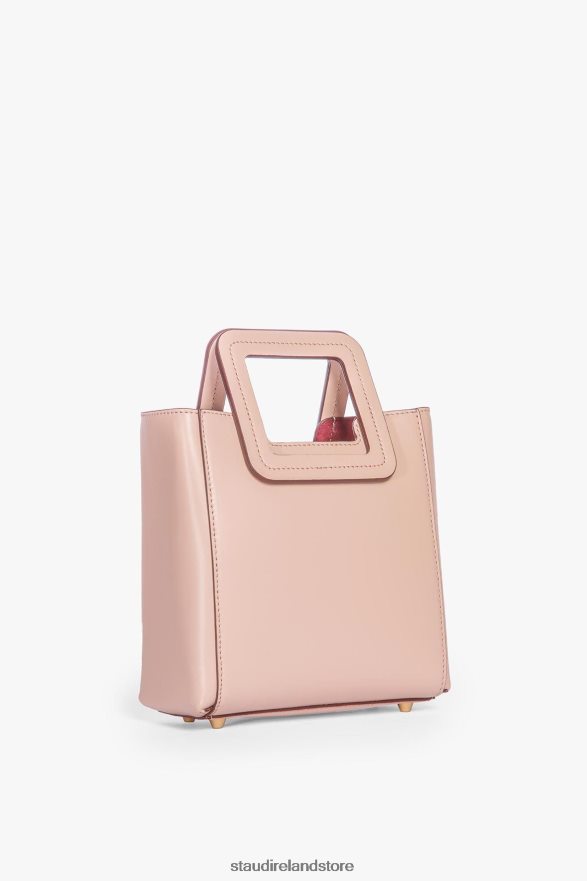 Women Accessories Blush STAUD MINI SHIRLEY LEATHER BAG H8RLPJ822