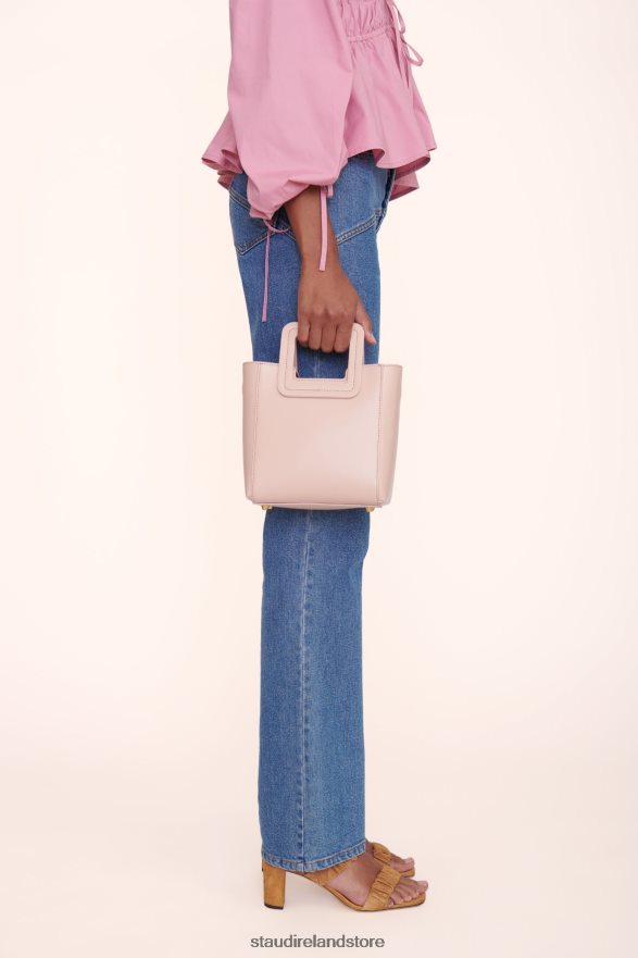 Women Accessories Blush STAUD MINI SHIRLEY LEATHER BAG H8RLPJ822