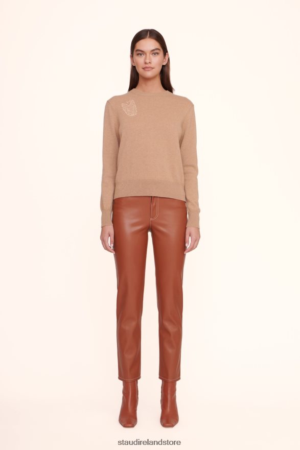 Women Accessories Camel STAUD x CBONZ CUSTOM CASHMERE SWEATER H8RLPJ1034