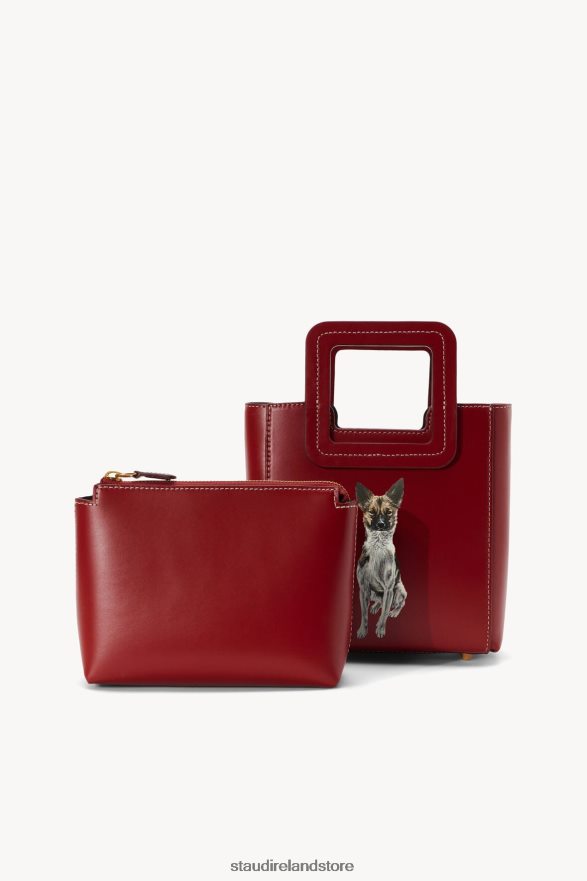 Women Accessories Cognac STAUD CUSTOM MINI SHIRLEY LEATHER BAG H8RLPJ1010