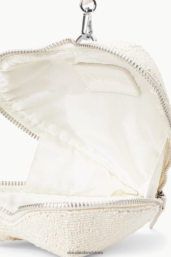 Women Accessories Cream STAUD BEADED HEART CLUTCH H8RLPJ838