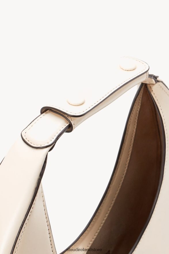 Women Accessories Cream STAUD CUSTOM MOON BAG H8RLPJ1017