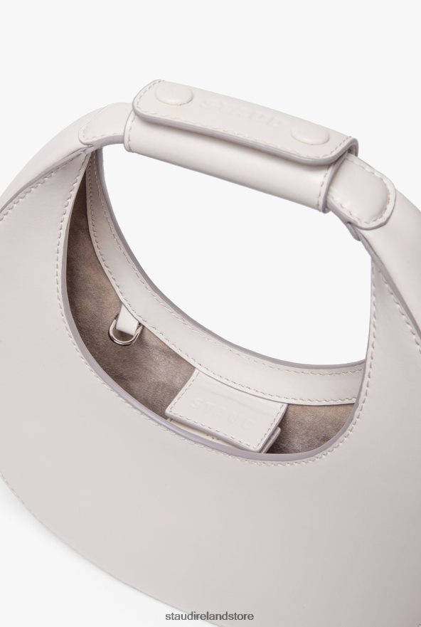 Women Accessories Cream STAUD MINI MOON BAG H8RLPJ812