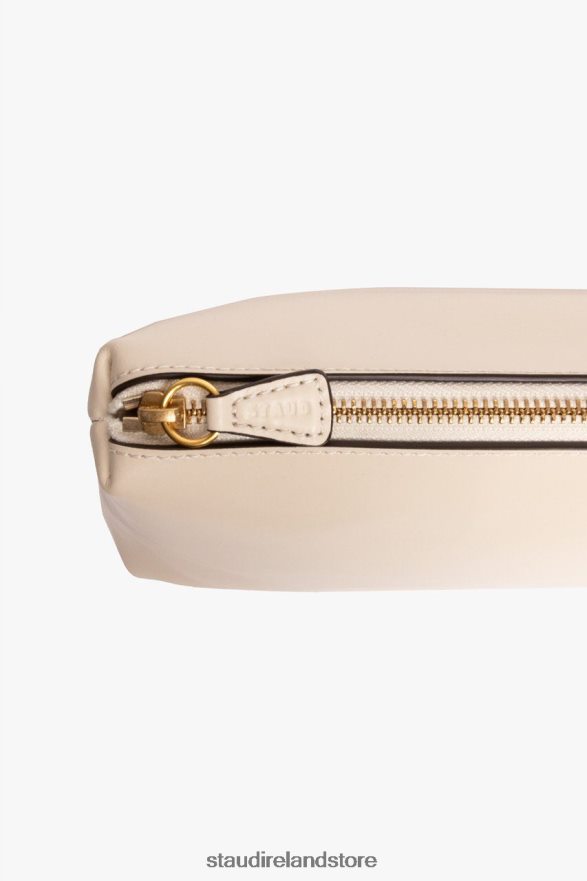 Women Accessories Cream STAUD SHIRLEY LEATHER BAG H8RLPJ831