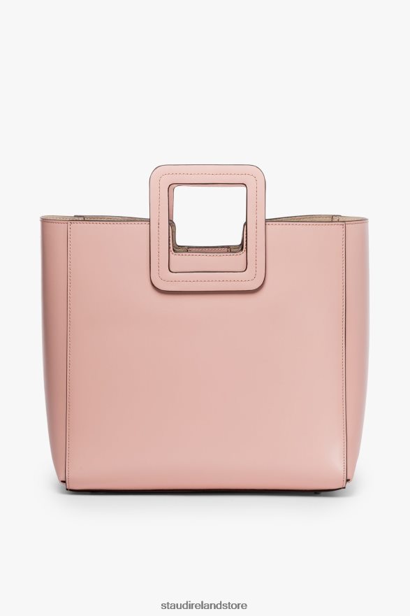 Women Accessories Dark Blush STAUD SHIRLEY LEATHER BAG H8RLPJ834