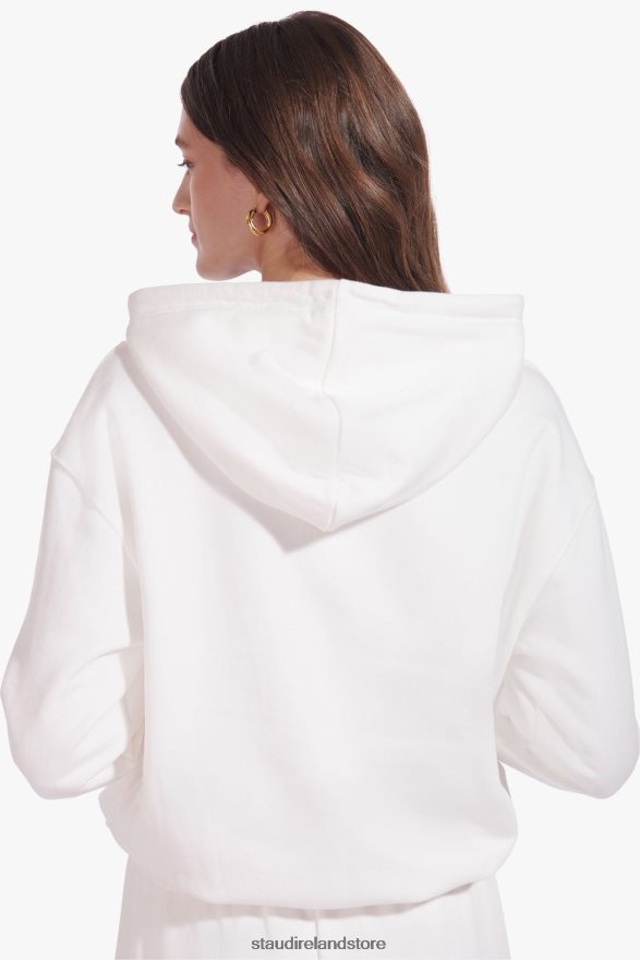 Women Accessories Ivory STAUD x CBONZ CUSTOM HOODED SWEATSHIRT H8RLPJ1032