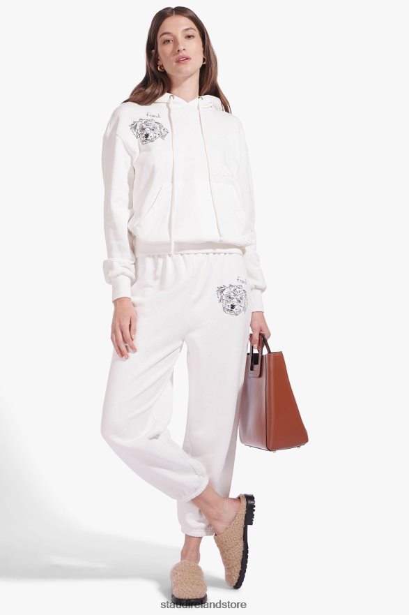 Women Accessories Ivory STAUD x CBONZ CUSTOM SWEATPANT H8RLPJ1037