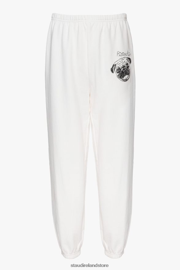Women Accessories Ivory STAUD x CBONZ CUSTOM SWEATPANT H8RLPJ1037