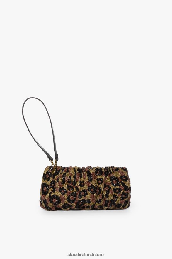 Women Accessories Leopard STAUD BEADED BEAN BAG H8RLPJ777