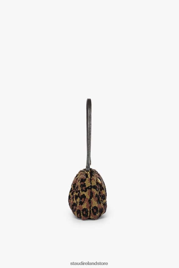 Women Accessories Leopard STAUD BEADED BEAN BAG H8RLPJ777