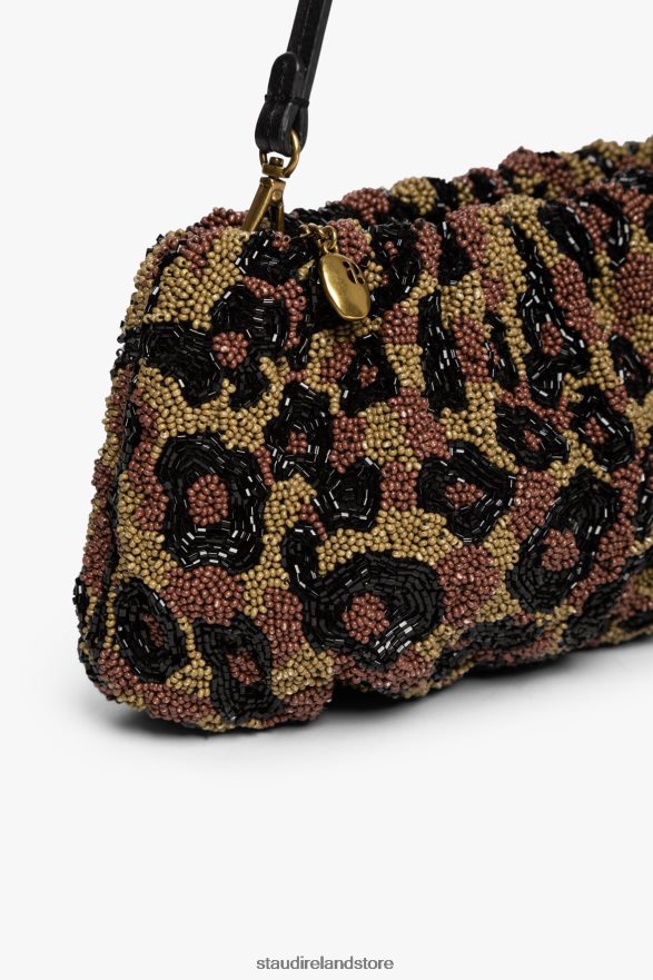 Women Accessories Leopard STAUD BEADED BEAN BAG H8RLPJ777