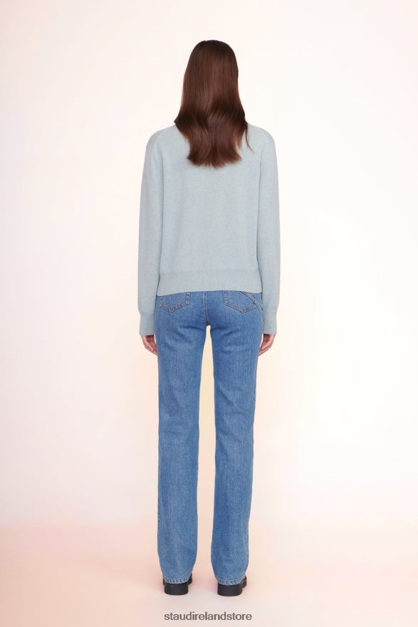 Women Accessories Light Blue STAUD x CBONZ CUSTOM CASHMERE SWEATER H8RLPJ1033