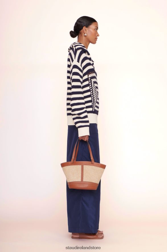 Women Accessories Natural Tan STAUD HENRI PETITE RAFFIA TOTE H8RLPJ789