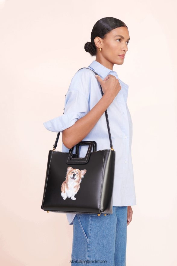 Women Accessories Oxford Blue STAUD x CBONZ CUSTOM CLASSIC OVERSIZED SHIRT H8RLPJ1022
