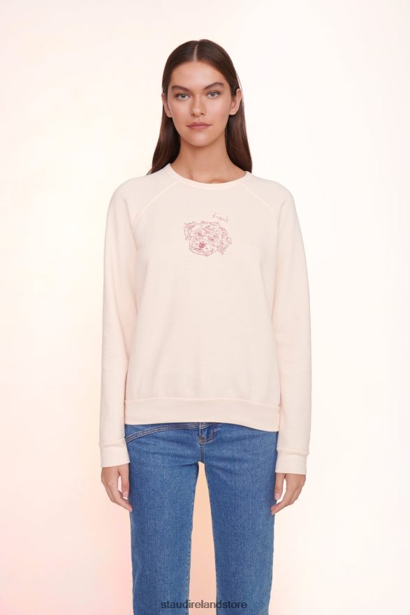 Women Accessories Pink STAUD x CBONZ CUSTOM SWEATSHIRT H8RLPJ1027