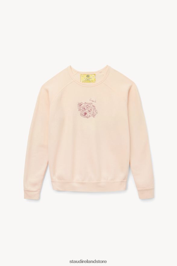 Women Accessories Pink STAUD x CBONZ CUSTOM SWEATSHIRT H8RLPJ1027