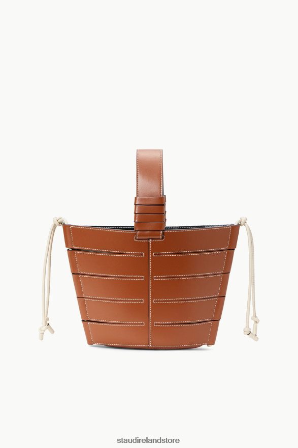 Women Accessories Tan Cream STAUD DIAMOND MINI TOTE H8RLPJ847
