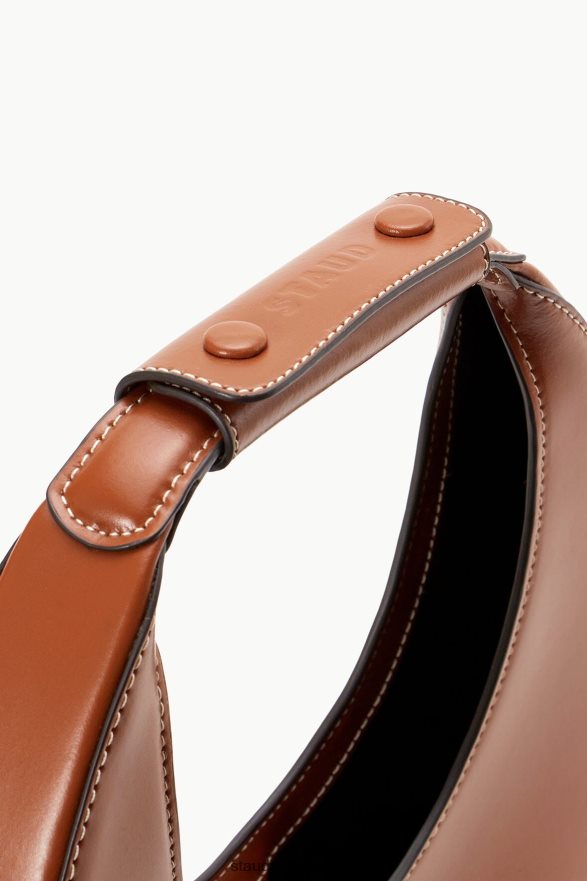 Women Accessories Tan STAUD CUSTOM MOON BAG H8RLPJ1019