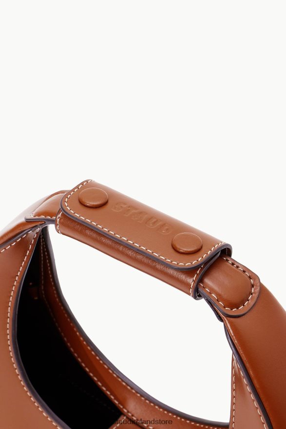 Women Accessories Tan STAUD MINI MOON BAG H8RLPJ813