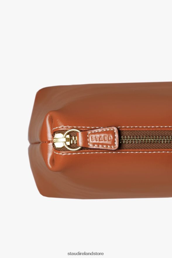 Women Accessories Tan STAUD SHIRLEY LEATHER BAG SADDLE H8RLPJ835