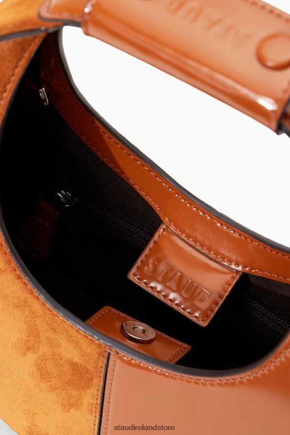 Women Accessories Tobacco STAUD MINI MOON SPLIT BAG H8RLPJ815