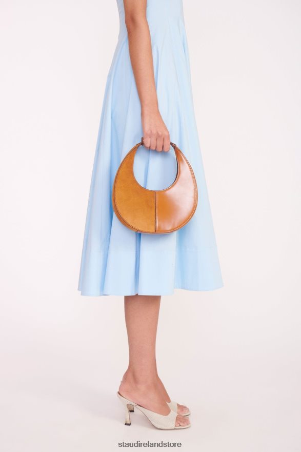 Women Accessories Tobacco STAUD MINI MOON SPLIT BAG H8RLPJ815
