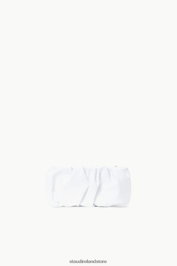 Women Accessories White STAUD BEAN BAG PATENT H8RLPJ769