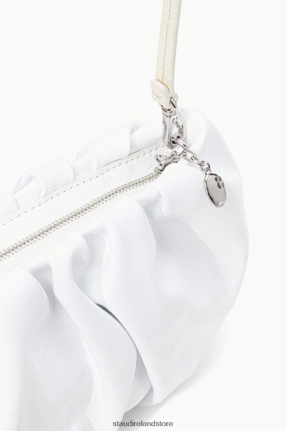 Women Accessories White STAUD BEAN BAG PATENT H8RLPJ769