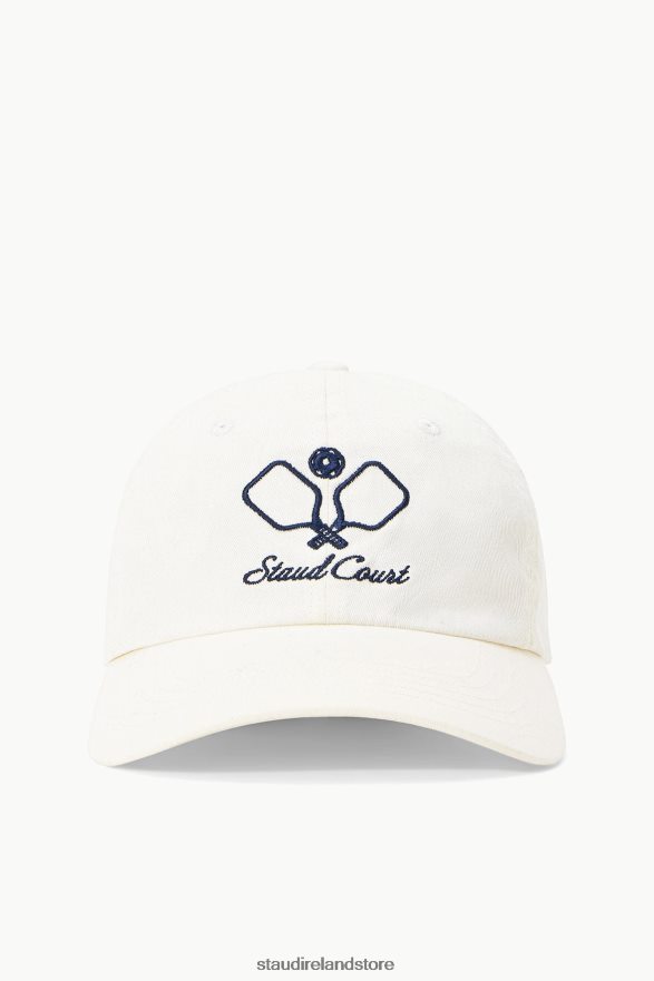 Women Accessories White STAUD COURT HAT H8RLPJ857