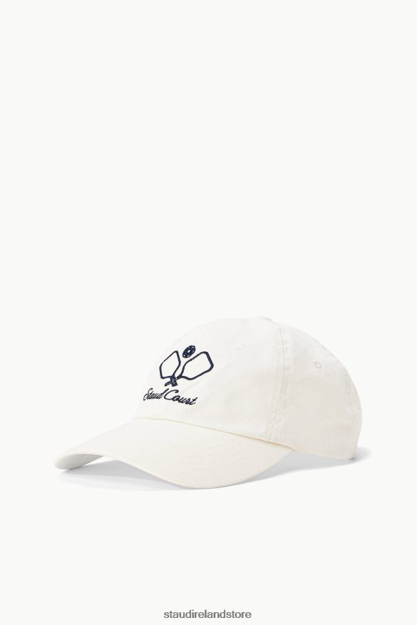 Women Accessories White STAUD COURT HAT H8RLPJ857