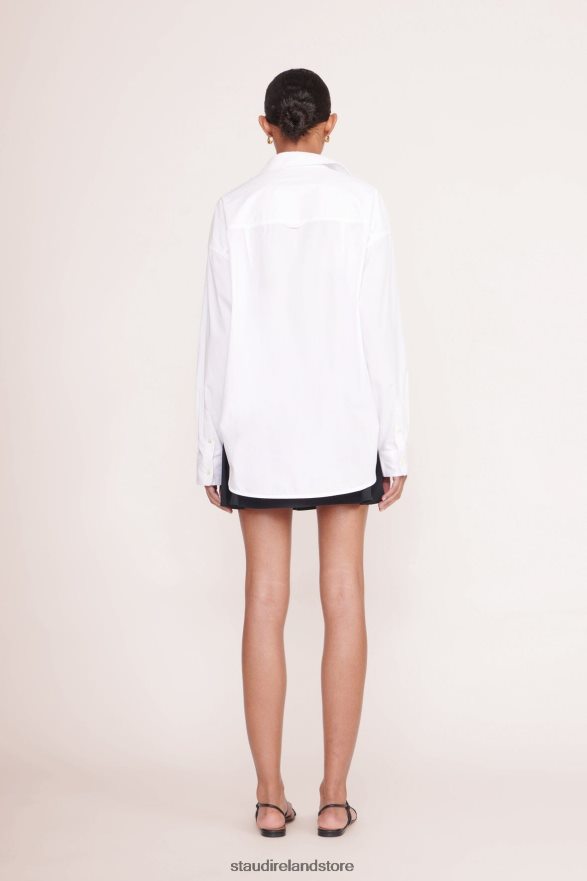 Women Accessories White STAUD x CBONZ CUSTOM CLASSIC OVERSIZED SHIRT H8RLPJ1023