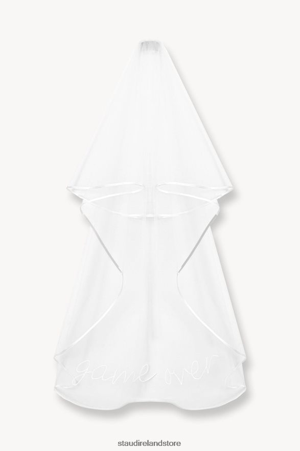 Women Bridal Game Over STAUD EMBROIDERED VEIL H8RLPJ1046