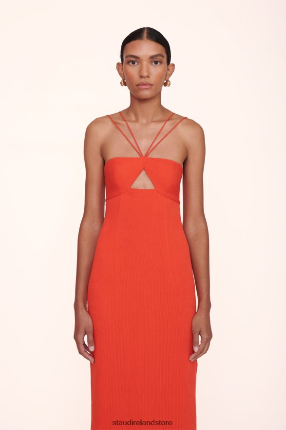 Women Bridal Papaya STAUD GIANNA DRESS H8RLPJ1049