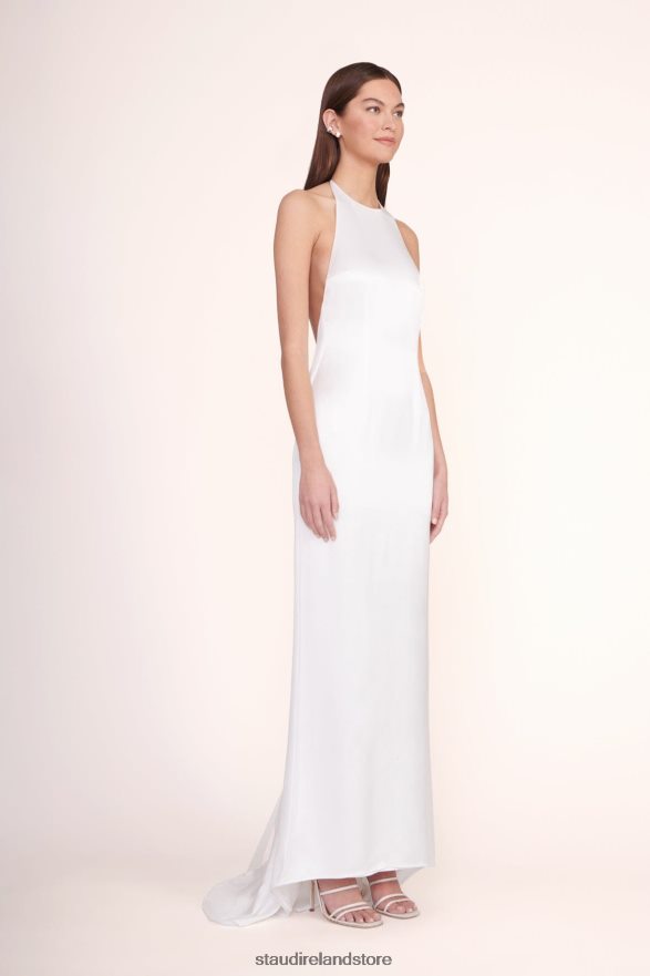 Women Bridal White STAUD JANET DRESS H8RLPJ1041